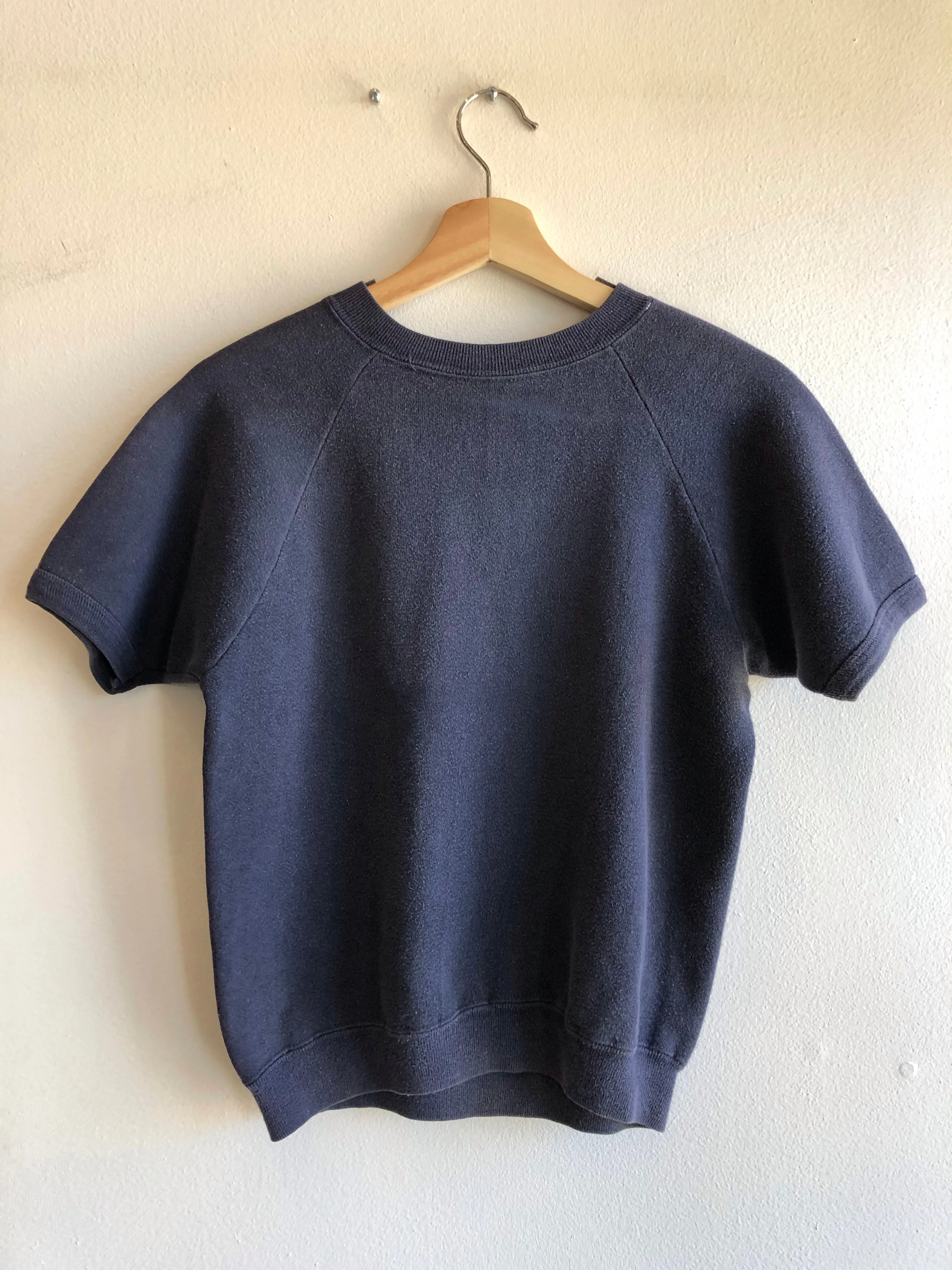 Vintage 1960s Pershing Rifles Short Sleeve Sweatshirt
