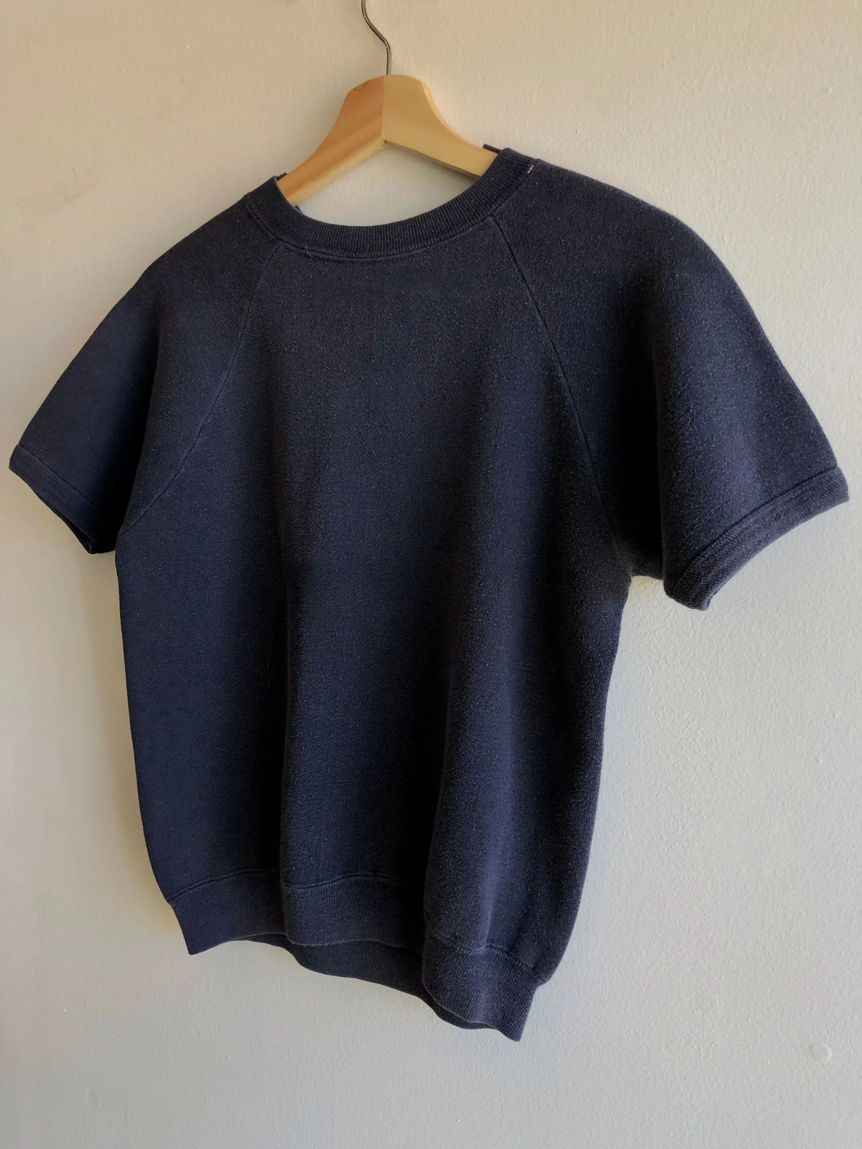 Vintage 1960s Pershing Rifles Short Sleeve Sweatshirt