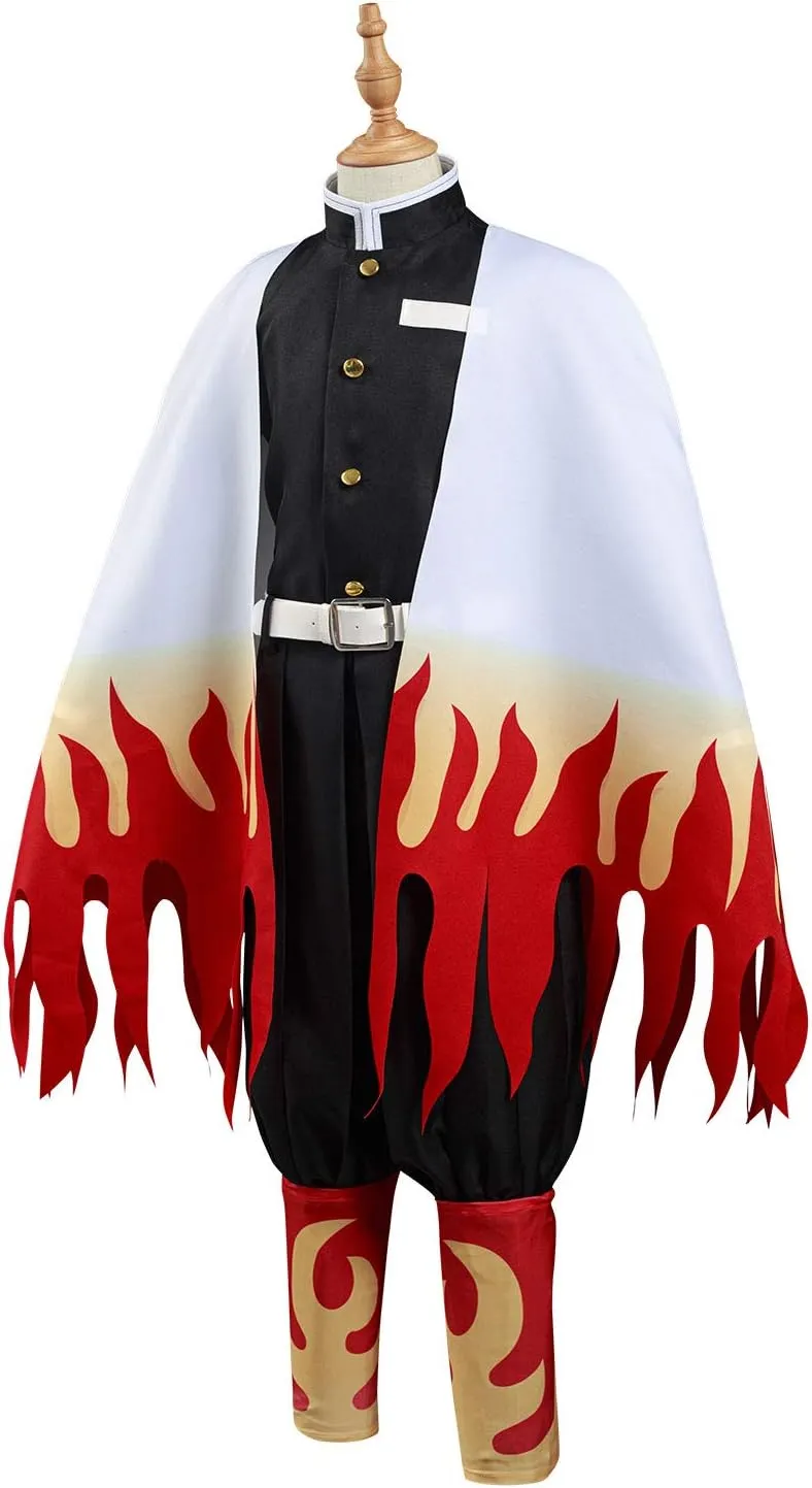 Wolancy Kids Cosplay Costume Kimono Cloak Halloween Robe Outfit for Boys and Girls