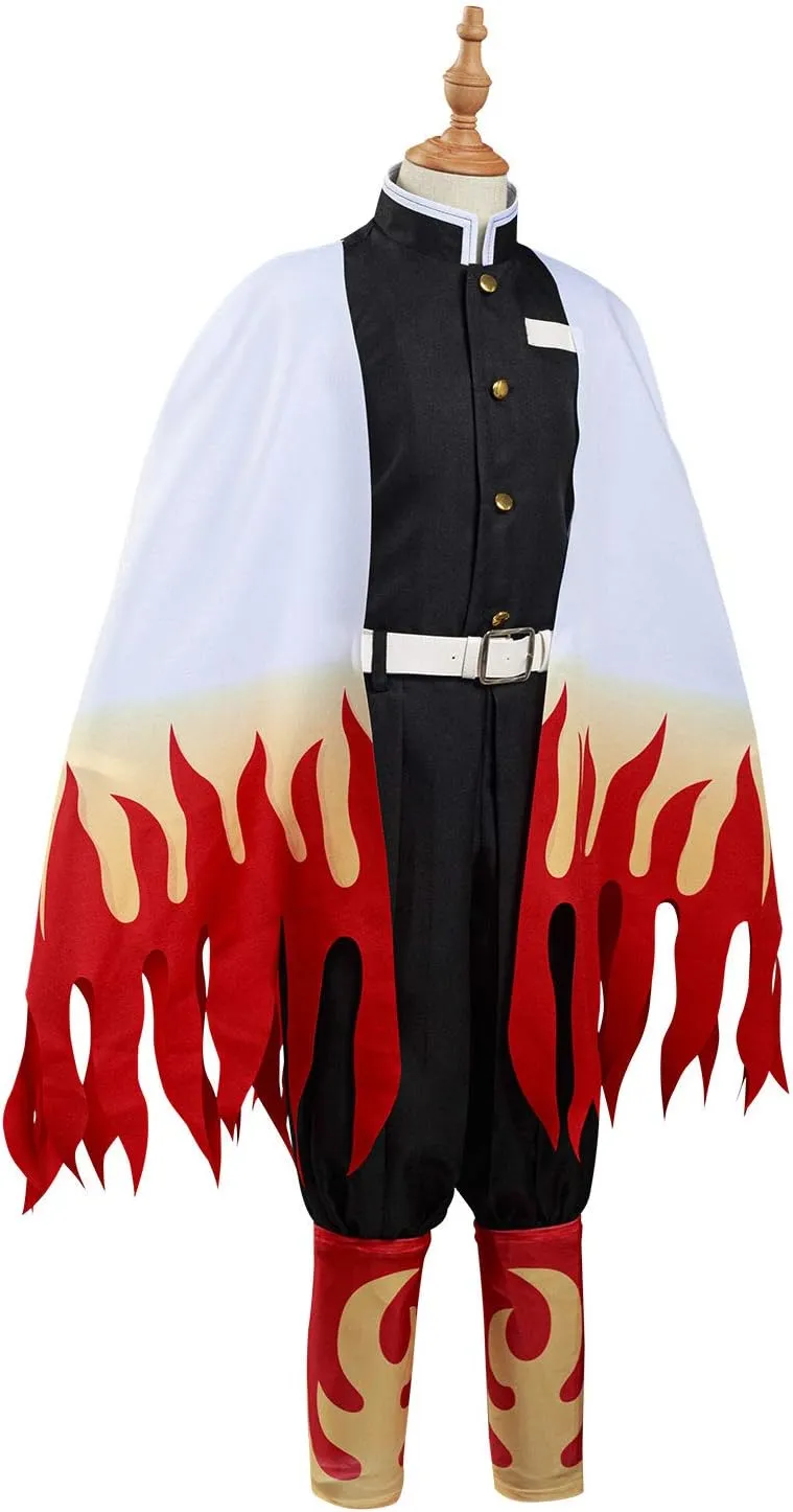 Wolancy Kids Cosplay Costume Kimono Cloak Halloween Robe Outfit for Boys and Girls
