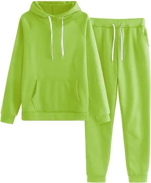 Women's 2 Piece Tracksuit Long Sleeve V Neck Color Block Outfit Long Sleeve Tops Long Pants Sweatsuits