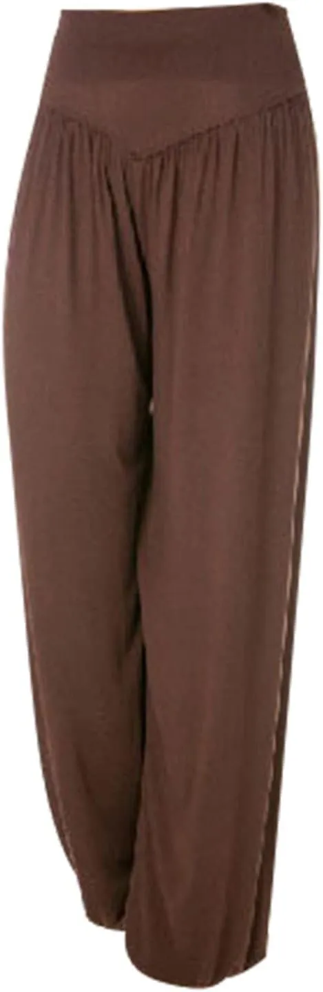 Womens 2024 High Waist Harem Pants Lightweight Casual Yoga Trousers Summer Pleated Workout Leggings Lounge Pants