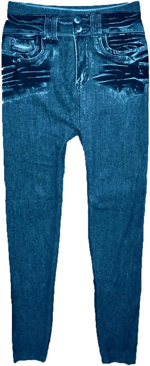 Women's Fashion Jeans 2024 Jeans Pants Pocket Plus Size Length Women Fitness Leggings Denim Slim Leggins Women's
