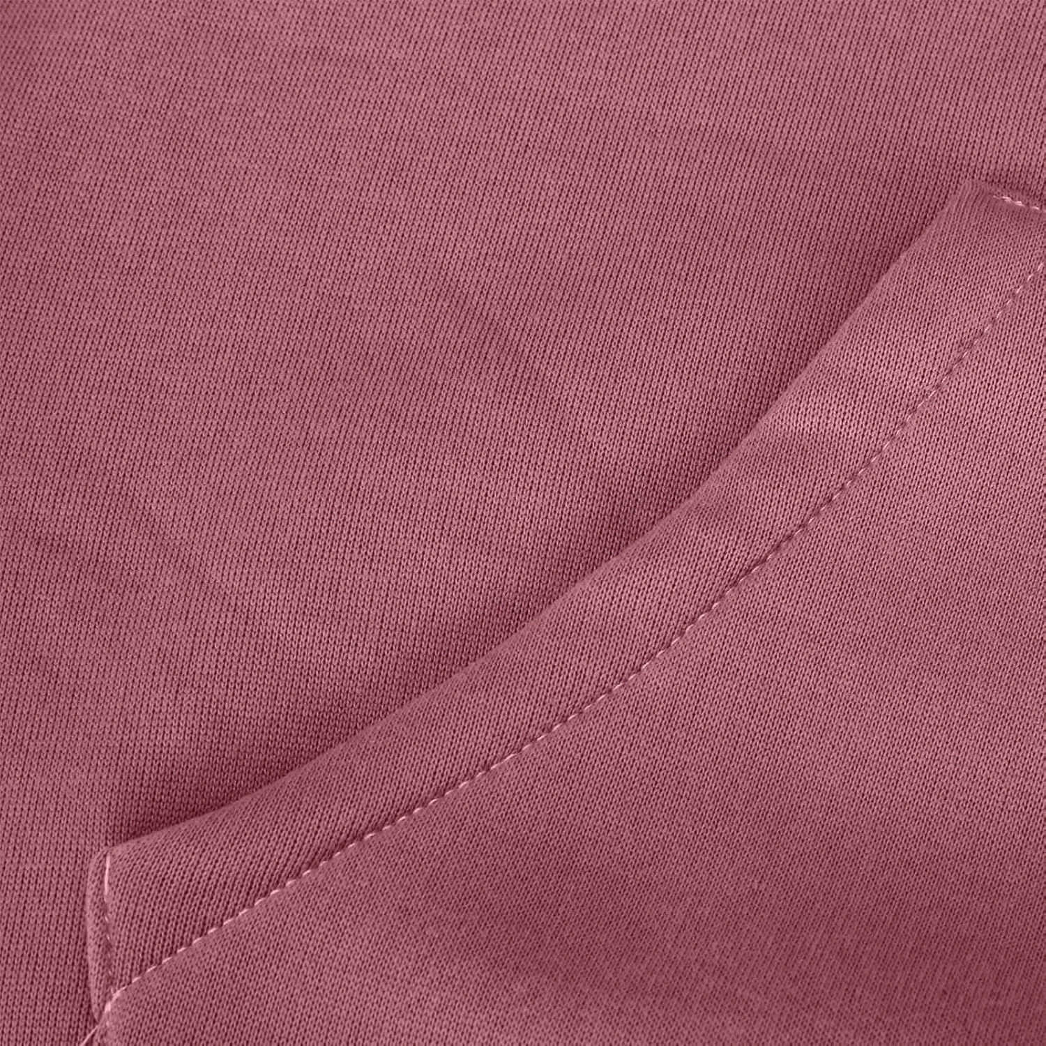 Women's Half Zip Up Hoodie Long Sleeve Hooded Sweatshirt Solid Color Oversized Sweatshirt Casual Sweaters for Trendy