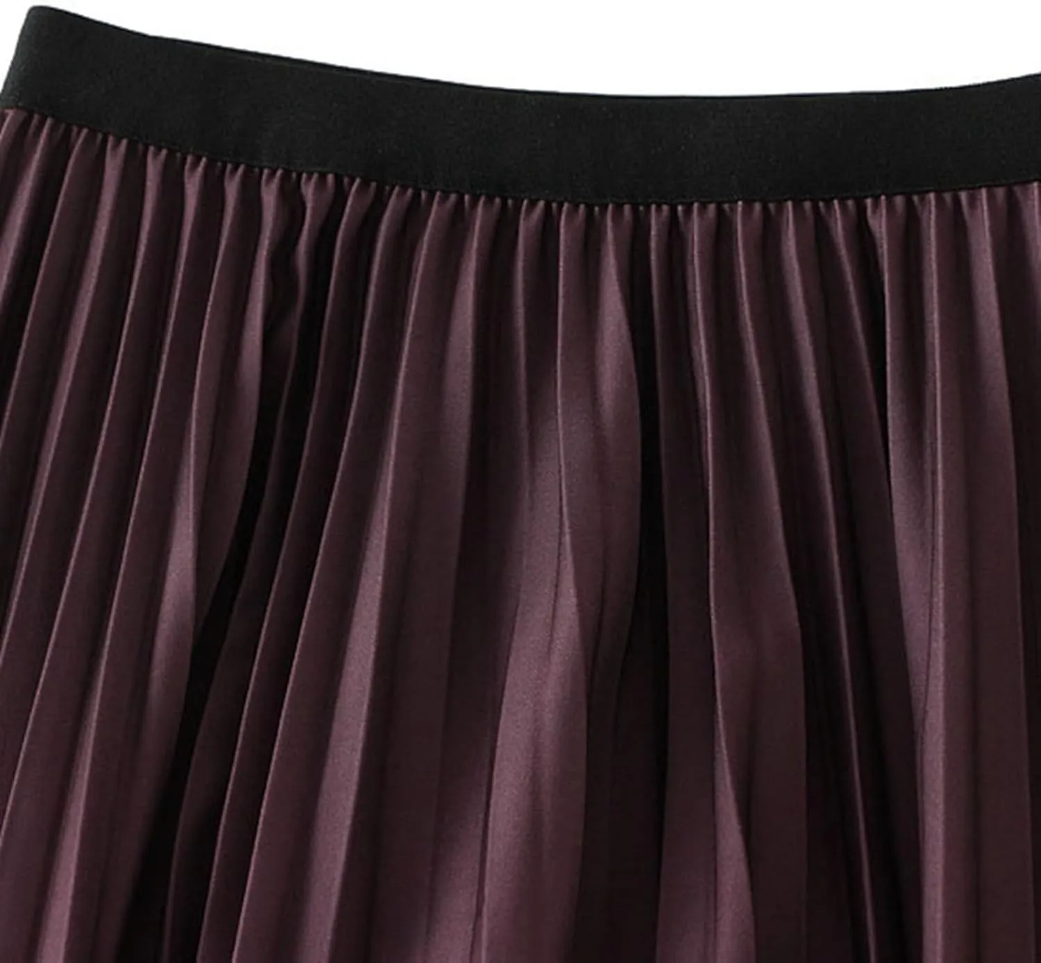 Women's High Waisted Slim Gradient Pleated A Line Skirt Fashion Polka Dot Print Midi Skirt Womens Skirt Medium