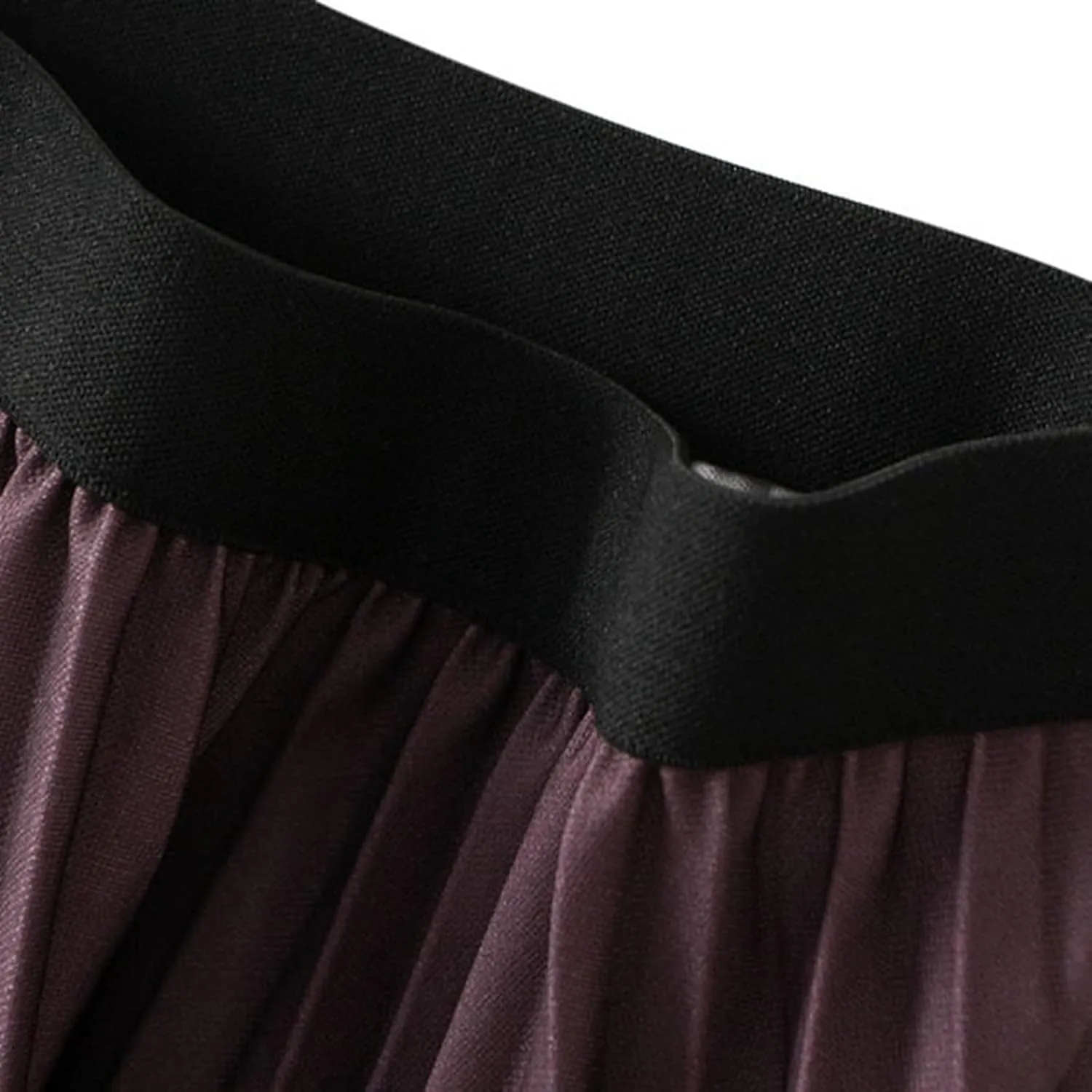 Women's High Waisted Slim Gradient Pleated A Line Skirt Fashion Polka Dot Print Midi Skirt Womens Skirt Medium