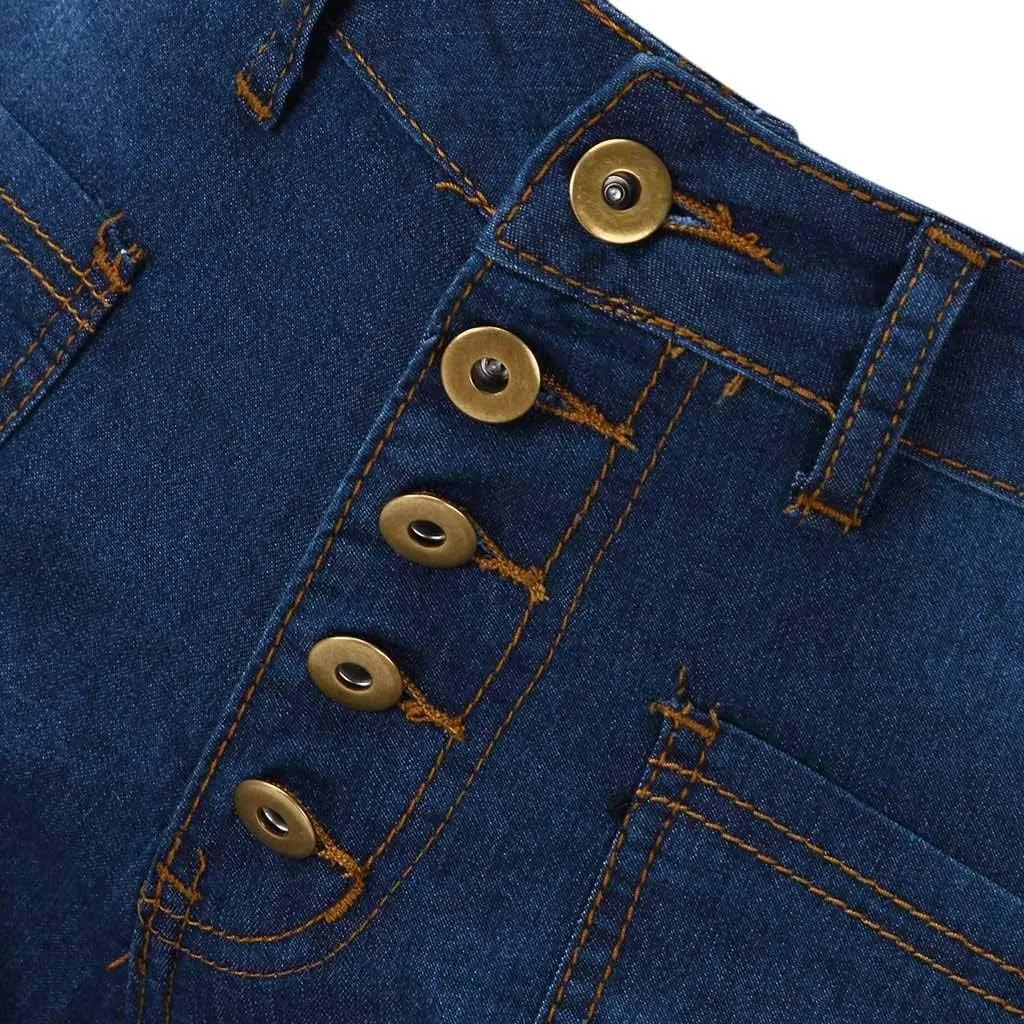 Womens Magic Shaping Bootcut Jeans Premium Stretchy Wide Leg Flared Bell Bottom Denim Pants Work Jeans with Pockets