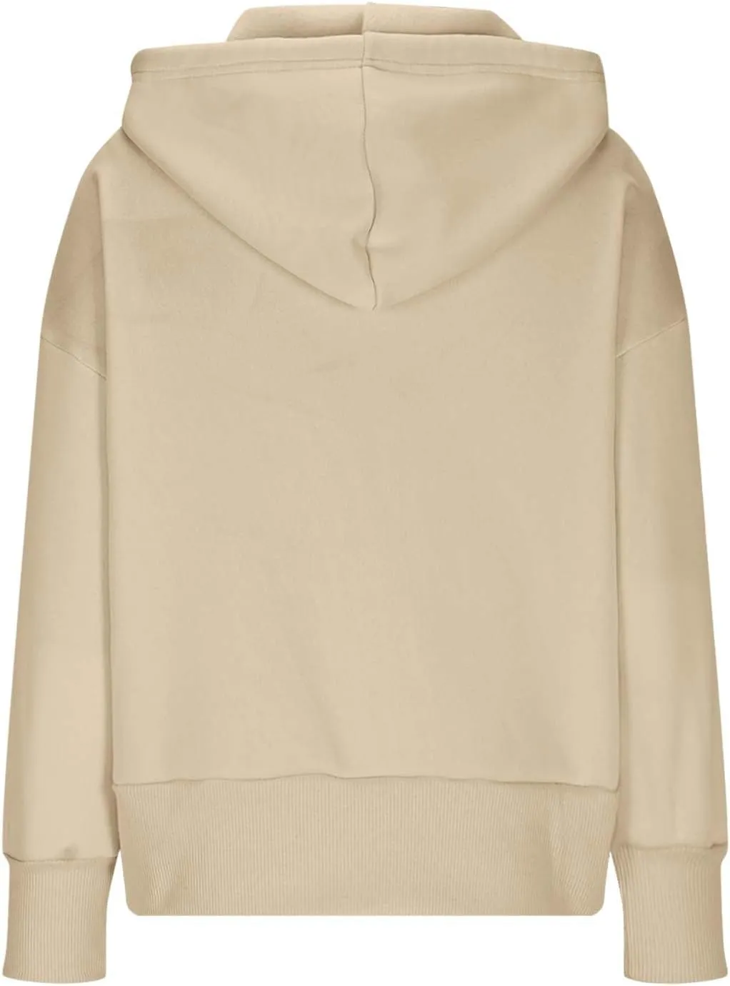 Womens Oversized Full Zip Up Hoodie with Pockets Petite Length Fleece Coats Y2K Casual Loose Fit Apparel Clothes