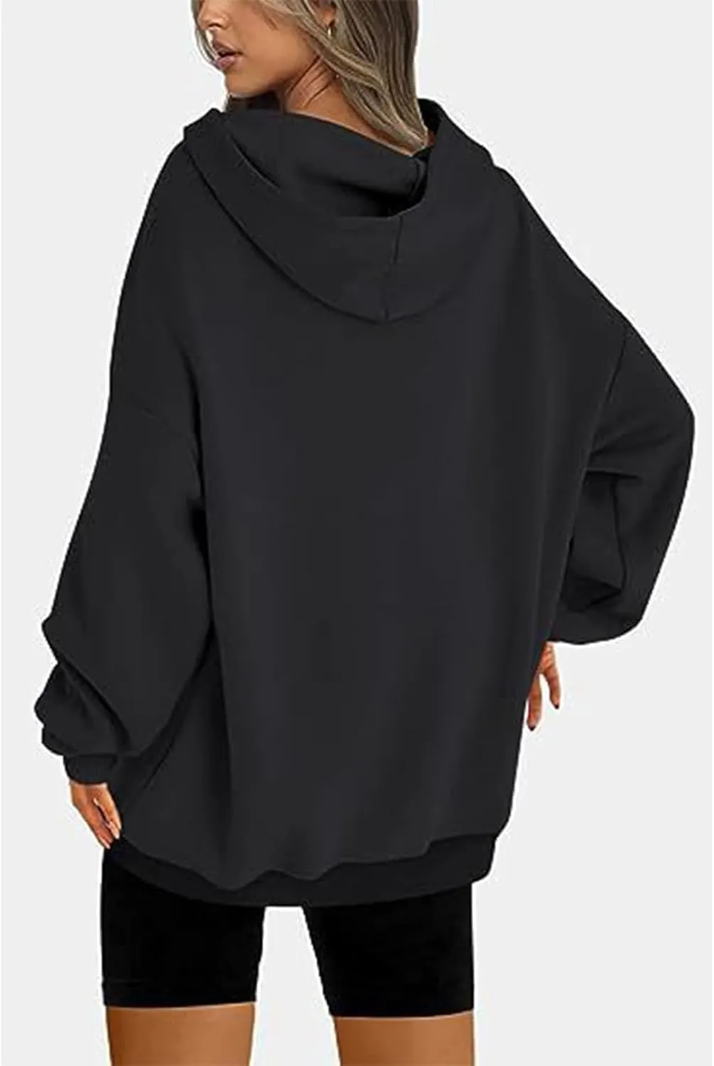 Womens Oversized Hoodies Fleece Sweatshirts 2024 Long Sleeve Pullover Sweaters Clothes with Pockets