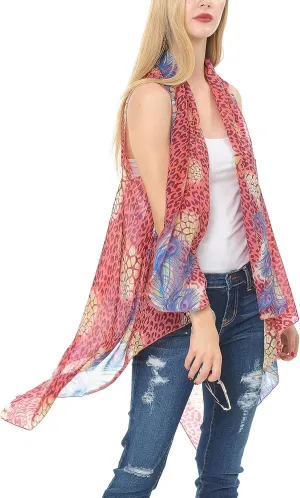 Womens Summer Kimono Vest Long Sheer Sleeveless