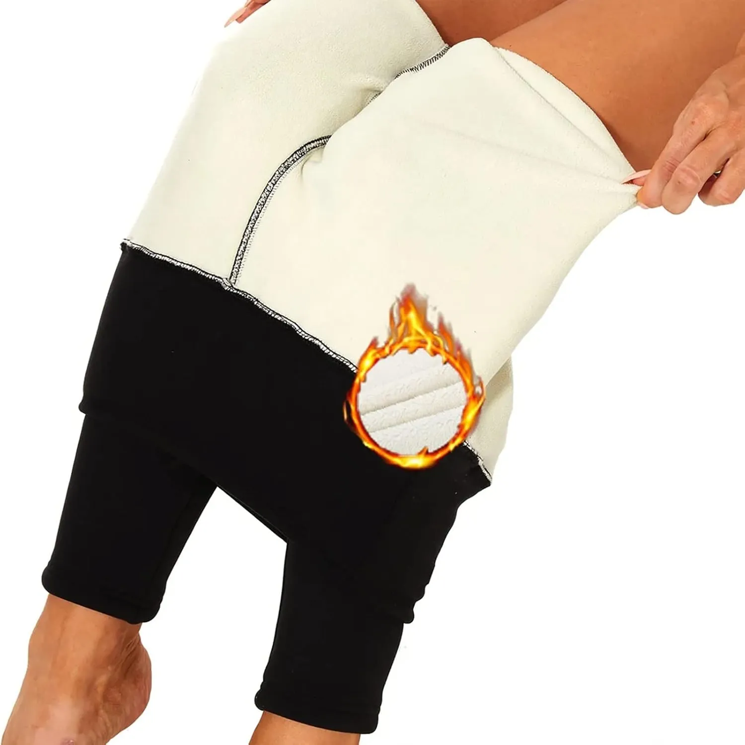 Women's Thermal Underwear Fitted Fleeces Y2K Streetwear Waterproof Insulated Softshell Pants