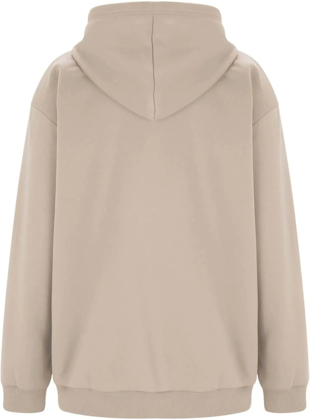 Zip Up Hoodies for Women Oversized Sweatshirt with Hooded Long Sleeve Jackets Coat Workout Y2K Outfits 2024 Fall